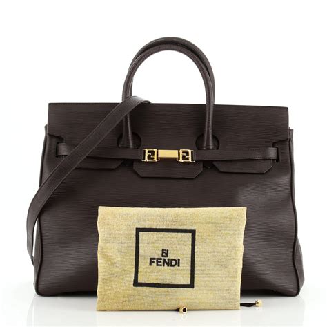 fendi shopping bag vintage|vintage fendi bags for sale.